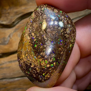 80.7cts - Australian Boulder Opal. Yowah Tribal BARGAIN