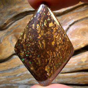 HDW 58.8cts - Tribal Queensland Boulder Opal. Australian Opal