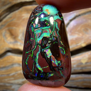 53.9cts - Top Electric Tribal Queensland Boulder Opal