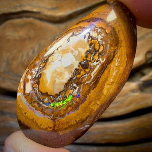 Aren’t you glad you waited till the end Card! 40.2cts - Tribal Australian Boulder Nut Opal from Yowah
