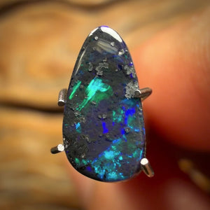 TGIF 1.2cts - Queensland Black Boulder Seam Opal