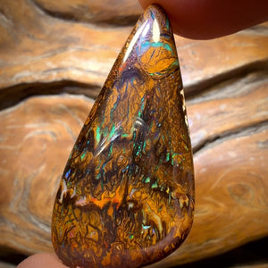 50.4cts - Tribal Yowah Nut Opal. Australian Opal