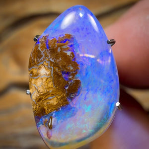 🔨 AUCTION 🔨 Reserve 💎 High Roller Banger Auction 💎 3.8cts - Yowah Nut Crystal Centre Opal. Australian Boulder Opal