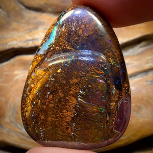 46.5cts - Tribal Yowah Nut Opal. Australian Opal