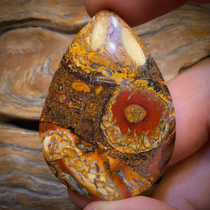 81.6cts - Tribal Eye2 Yowah Nut Opal. Australian Opal