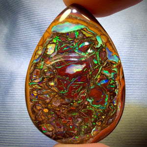 Opal Whisperer’s Set in Stone - Private Collector Investment - 103.9cts - TOP Gem Tribal Yowah Nut Opal PRICE ON APPLICATION