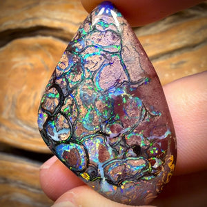 Banger Card! 55.9cts - TOP Tribal Australian Boulder Opal from Yowah