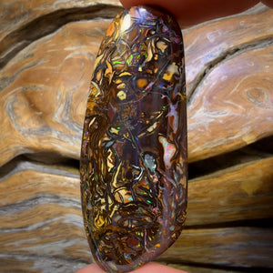 76.8cts -Top Tribal Queensland Boulder Opal from Yowah