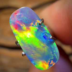 🔨 AUCTION 🔨 Reserve 💎 High Roller Banger Auction 💎 1.6cts - Kaleidoscope Australian Boulder Opal Doublet