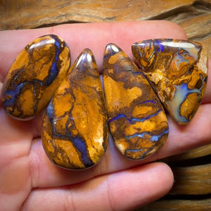 Get One Free Card! 136.1cts - Yowah Nut Tribal Family Parcel. Australian Opal
