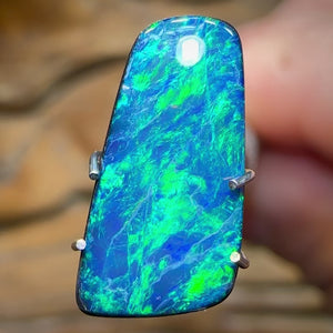 1.8cts - Lightning Ridge Black Opal Doublet