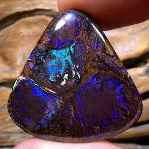61.5cts - Tribal Queensland Boulder Opal from Yowah
