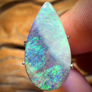 TGIF 5.2cts - “Where the Waters Meet” Australian Boulder Seam Opal from Winton