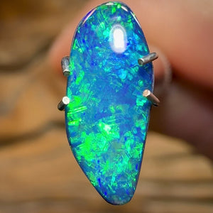 1.1cts - Lightning Ridge Black Opal Doublet