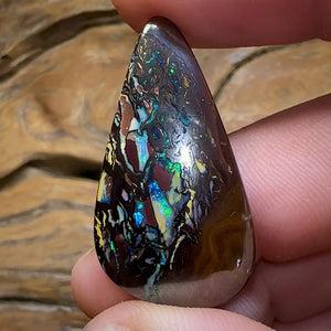 Australian 31.2cts - Tribal Pattern Koroit Nut Opal