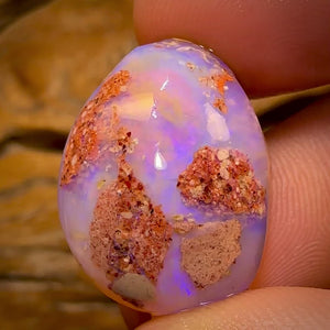Wild Card! 28.1cts - Boulder Pipe Opal Rub. Australian Opal