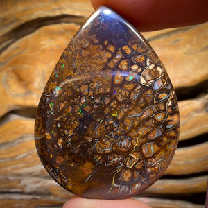 Half Price Card! 68.3cts - Tribal Queensland Boulder Opal from Yowah