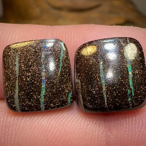 18.6cts - Queensland Boulder Opal Pair