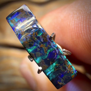 2,1 carats - Opale de filon de rocher du Queensland