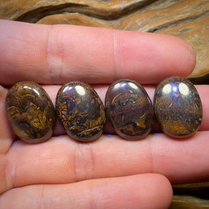 74.5cts - 4x Australian Tribal Boulder Opal’s. Wholesale Parcel