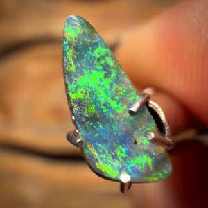 🔨 AUCTION 🔨 0.6cts - Queensland Boulder Seam Opal. Australian Opal