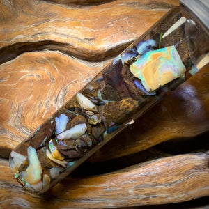 157cts - Vial of Australian Boulder Seam Opal Rough