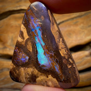 OpalFest BargainCard! 61.4cts - Yowah Nut Opal. Australian Boulder Opal