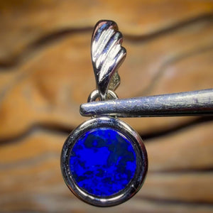 Awesome 🔨 AUCTION 🔨 Action  Sterling Silver - Queensland Boulder Opal Doublet Pendant