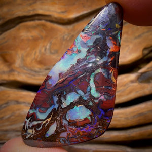 54.8cts - TOP Tribal Australian Boulder Opal from Koroit