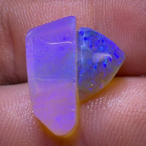 Auction Fall-Through = Your Gain! 🔥 Now More Than 50% Off RRP 🚨 9.5cts - 2x Lightning Ridge Crystal Opal Rubs