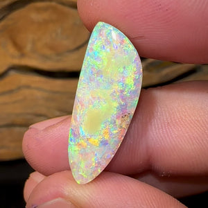 Australian 14.4cts - Beautiful Solid QLD Boulder Pipe Opal