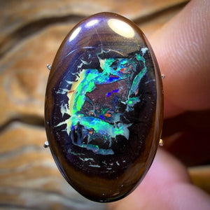 TGIF 15.5cts - Rare Yowah Nut Partial Crystal Centre Opal