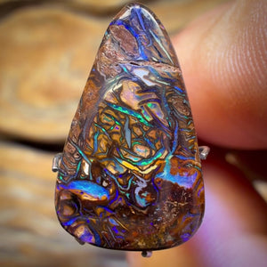6,9 carats - Opale tribale Yowah Nut. Opale boulder australienne