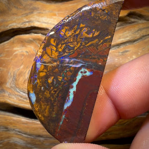 145cts - Tribal Yowah Nut Opal Rough Slab