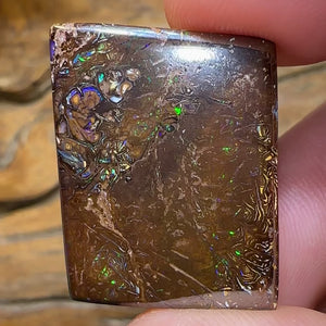 39.3cts - Double Sided Australian Boulder Opal TRIBAL