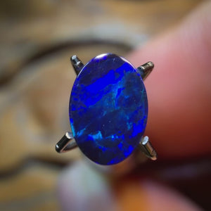 🔨 AUCTION 🔨 No Reserve 0.3cts - Australian Boulder Opal Doublet