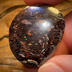 42.2cts - Tribal Queensland Boulder Opal from Koroit