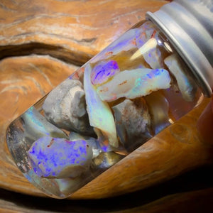 58.9cts - Lightning Ridge Opal Vial