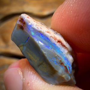 16.8cts - Lightning Ridge Opal Rough Piece