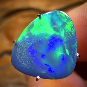 Aren’t You Glad you waited till the end Card ! 3.5cts - Australian Boulder Opal Doublet