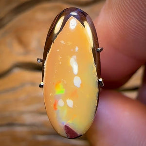 6.5cts - RARE Yowah Nut Crystal Centre Opal