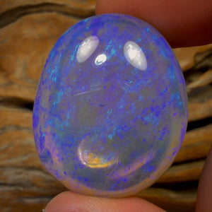 84.4cts - “Big Blue King of the Gems” This is it! Solid Australian Queensland Boulder Pipe Crystal Opal