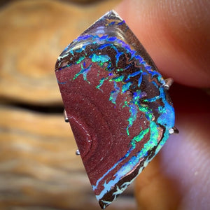 3.5cts - Yowah Nut Tribal Opal. Australian Boulder Opal