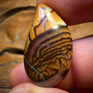 26,5cts - Stammes-Boulderopal aus Queensland, Yowah
