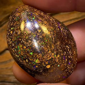 97.6cts - Large Thick Double Sided Tight Tribal Queensland Boulder Opal from Yowah