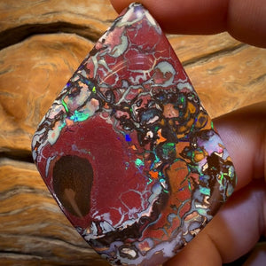 325.1cts - Top Tribal Massive Australian Boulder Opal Polished Specimen