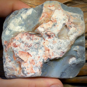 1646cts - HUGE Lightning Ridge Black Potch Opal Rough Piece