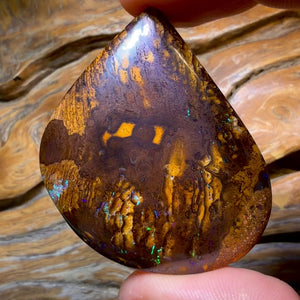 TGIF 161.3cts - Tribal Queensland Boulder Opal. Australian Opal $1/ct