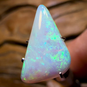 3.15cts - South Australian White Opal Double Sided