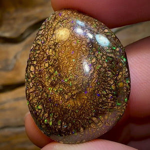 49.7cts - Australian Boulder Opal. Yowah Tribal